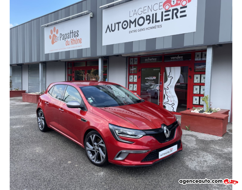 Achat voiture occasion, Auto occasion pas cher | Agence Auto Renault Megane IV GT GT 1.6 TCe 205 cv EDC7 Boîte auto Rouge Année 2016 Automatique Essence